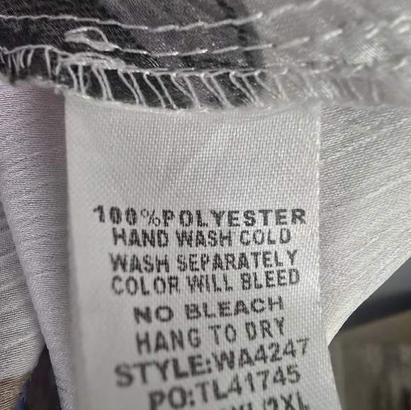 Umgee Floral Kimono Cardigan, Plus Size 1X/2X - Picture 5 of 5